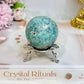 Amazonite Sphere on Stand 166g