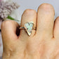 Natural Ethiopian Opal Sterling Silver Ring Size 8