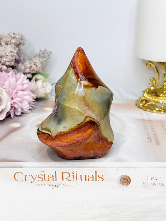 Polychrome Jasper Flame 10cm 397g