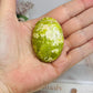 Green Opal Palm Stone
