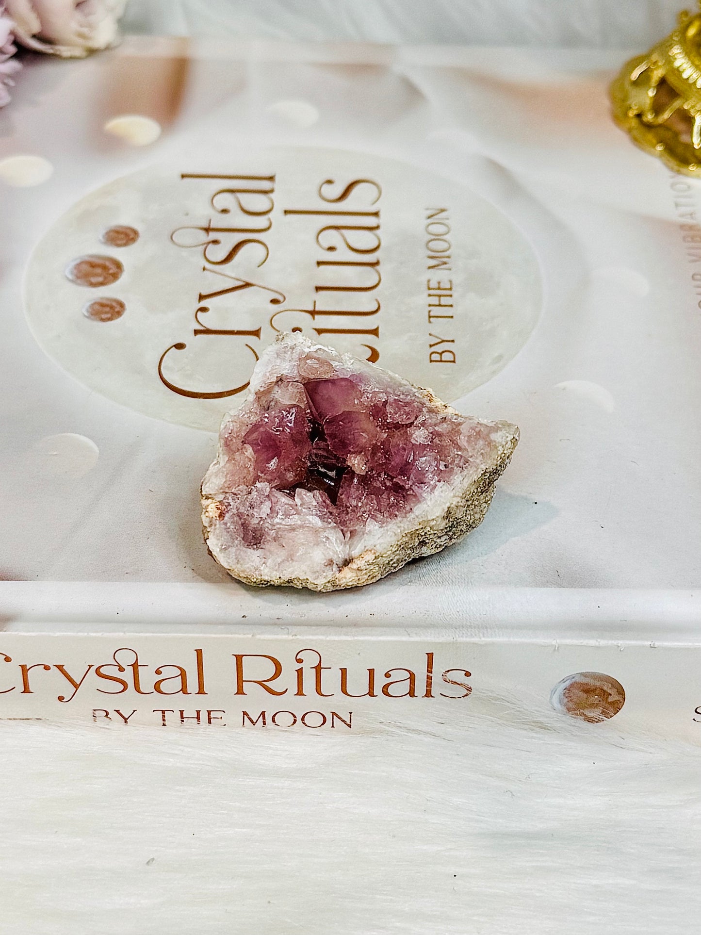 Pink Amethyst Geode