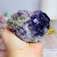 High Grade Purple Cubed Fluorite Natural Specimen 392g