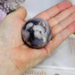 High Grade Blue Flower Agate Sphere on Stand 120g