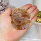 Amethyst X Agate Carved Turtle 7cm