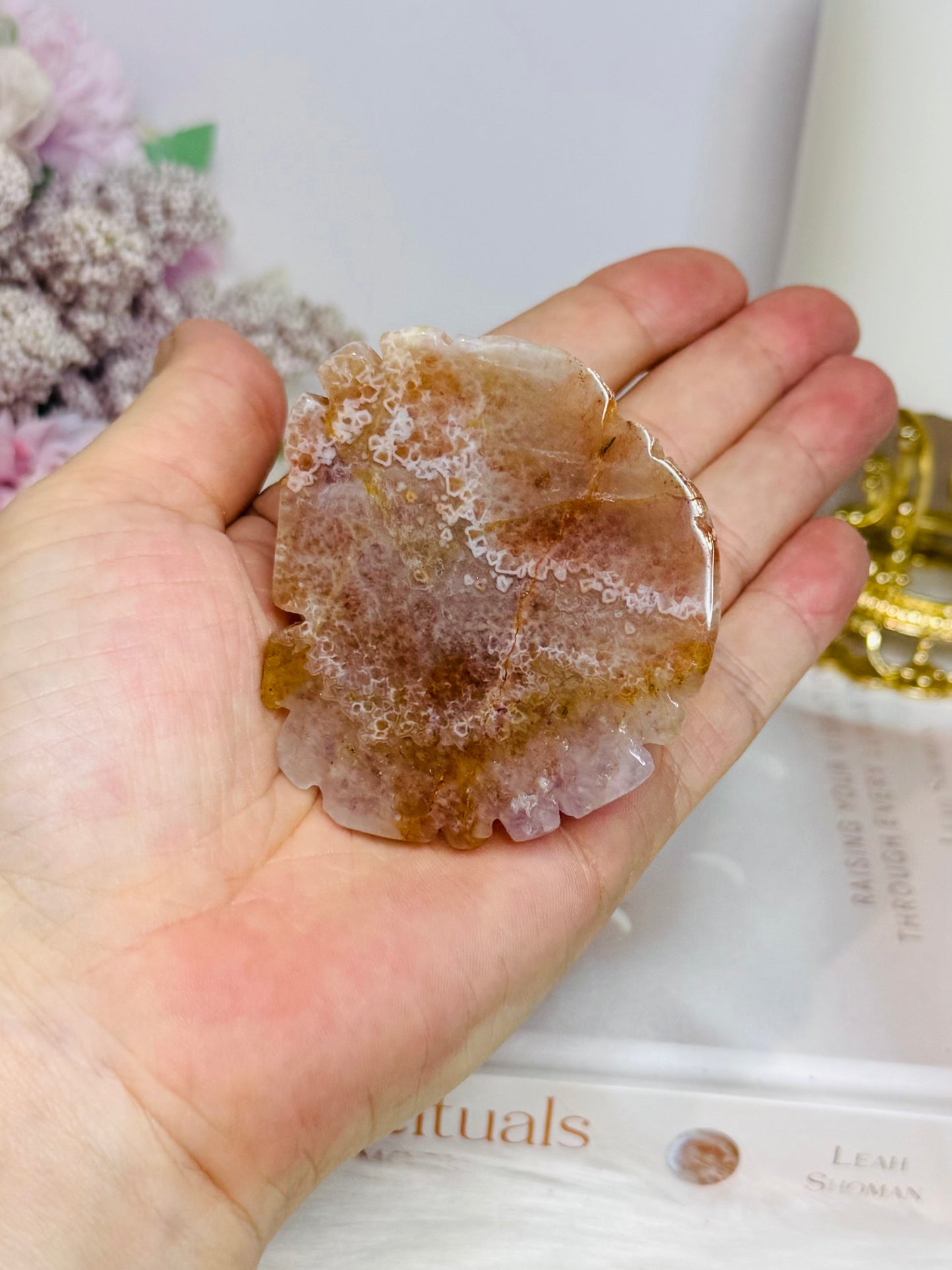 Amethyst X Agate Carved Turtle 7cm
