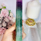 Tall 20cm Watermelon Fluorite Tower