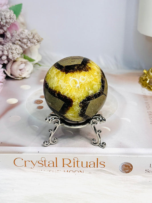 Septarian Sphere On Stand 225g