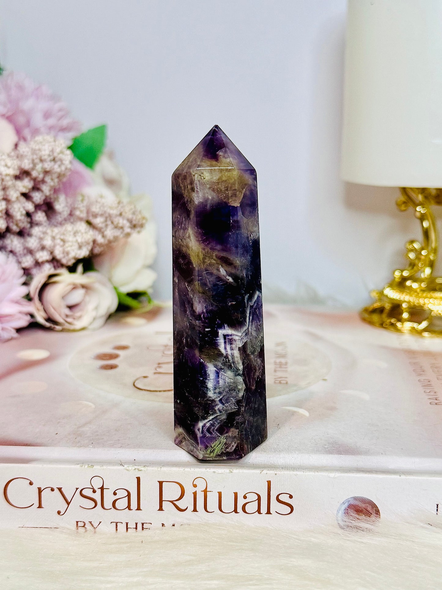 Chevron | Dream Amethyst Tower 8cm