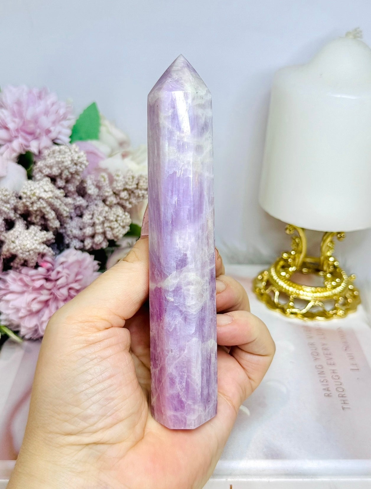 Kunzite Tower 14cm