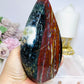 Large Ocean Jasper Druzy Flame 15cm 691g