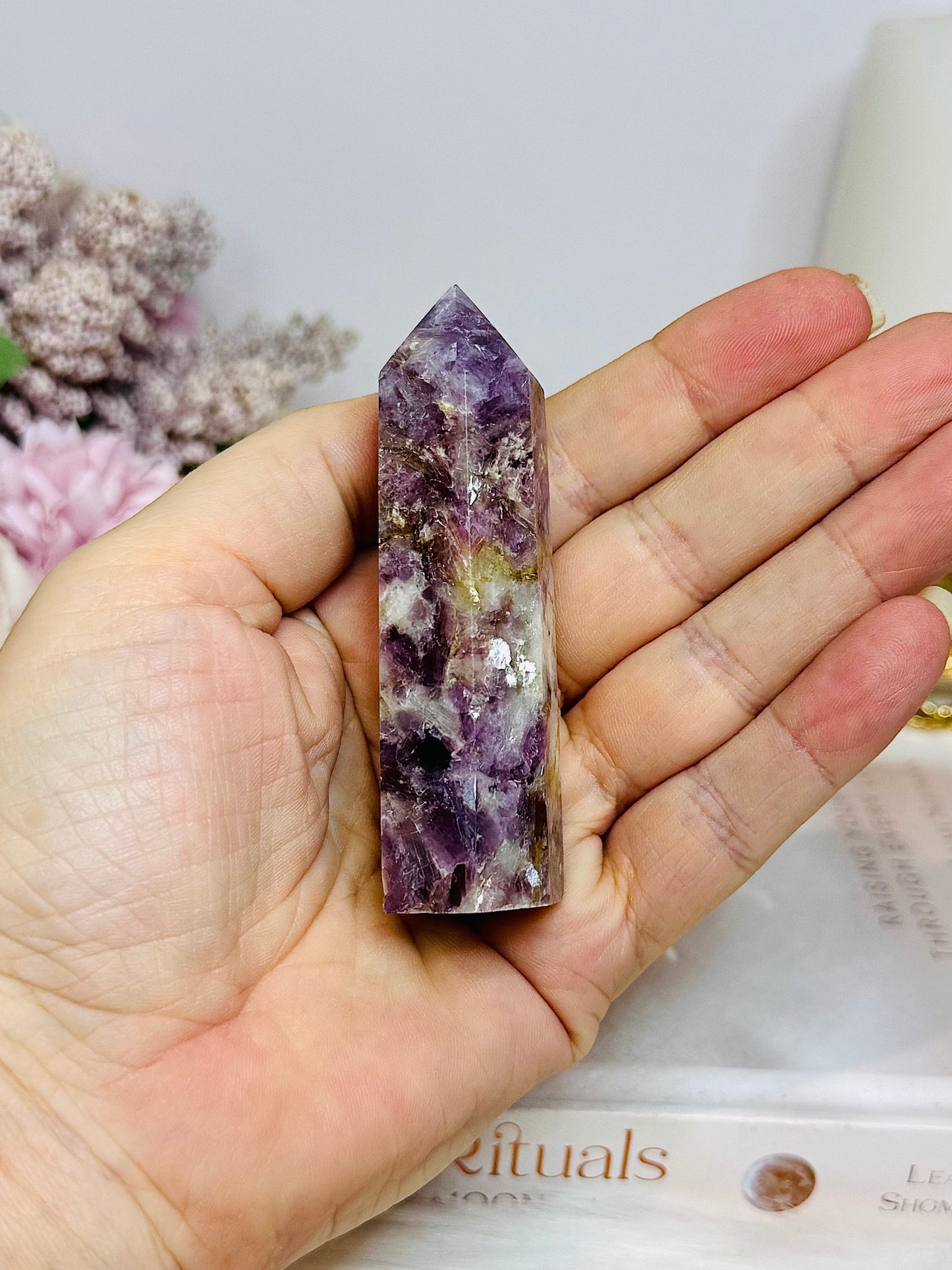 Lepidolite Tower 7.5cm