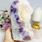 High Grade Pink Amethyst X Amethyst Sugar Druzy Freeform 17cm 1.9KG