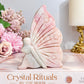 Pink Opal Carved Fairy 10cm
