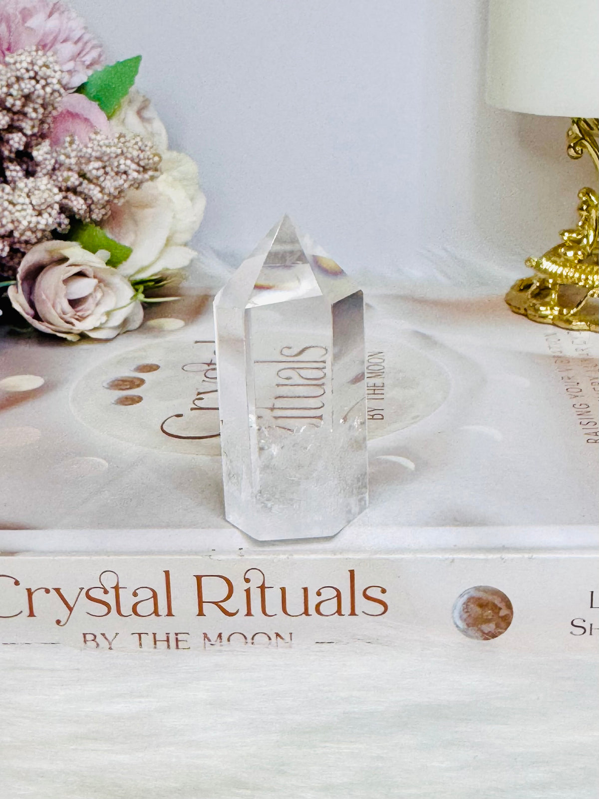 Clear Quartz Tower 6.5cm