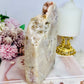 Large Natural Druzy Pink Amethyst Freeform | Slab 17cm 1.04KG