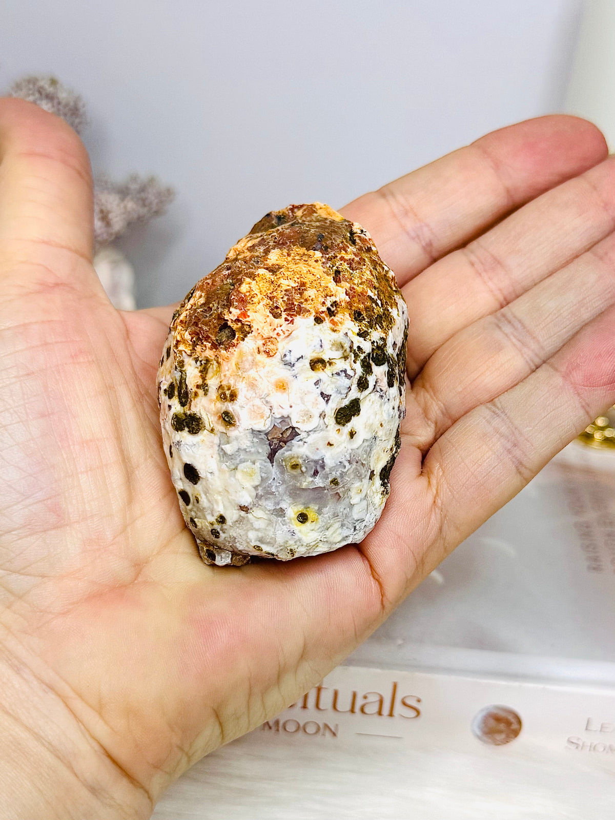 Natural Agate Freeform Specimen 138g