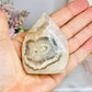 Flower Agate Carved Freeform | Flame 7cm