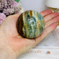Natural Blue Onyx Sphere on Stand 306g