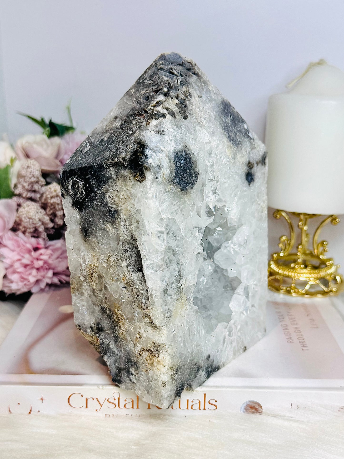 Huge Druzy Agate Freeform | Tower 16.5cm 1.8KG