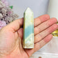 Sky Blue Quartz Tower 9cm