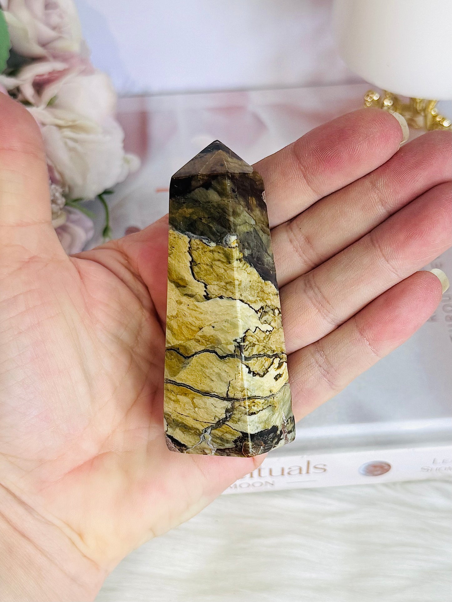 Gorgeous 8.5cm Chunky Jasper Obelisk | Tower