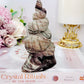 Unique Jasper Shell Carving 13cm 440grams