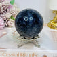 Cordierite Sphere on Stand 401g