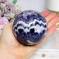 Large Chevron | Dream Amethyst Sphere on Stand 580g