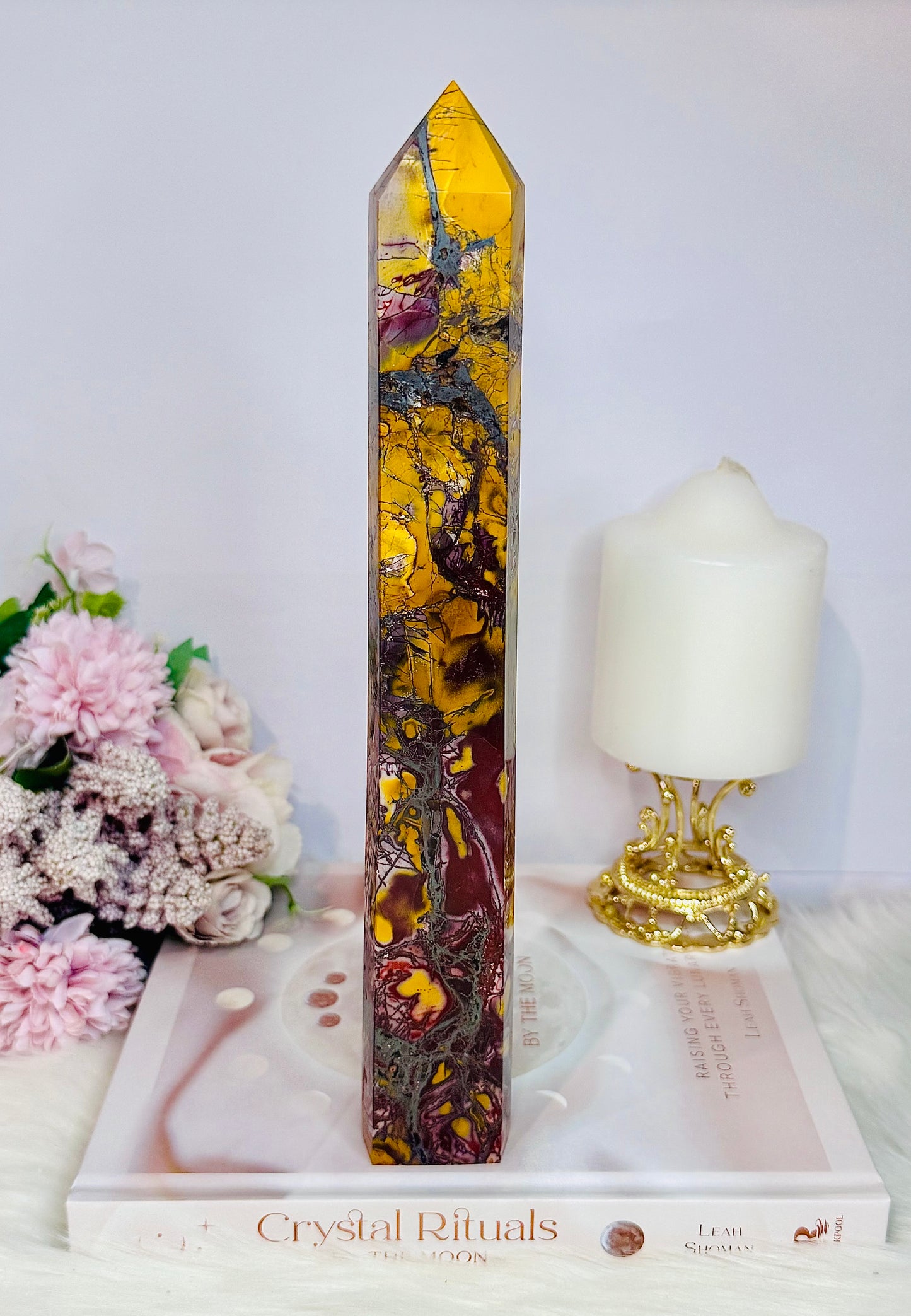 Incredibly Gorgeously Large Chunky 27cm Natural Mookaite Jasper Tower | Generator