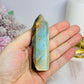 Sky Blue Quartz Tower 9cm
