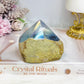 High Grade Angel Aura Agate Polished Top 321g