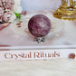 Beautiful Small Lavender Rose Quartz Sphere On Stand 4cm