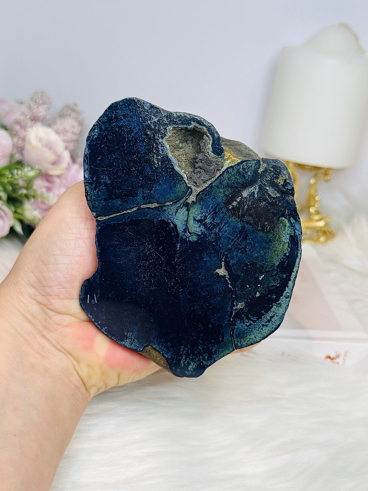 Large Vivianite Nodule 501g