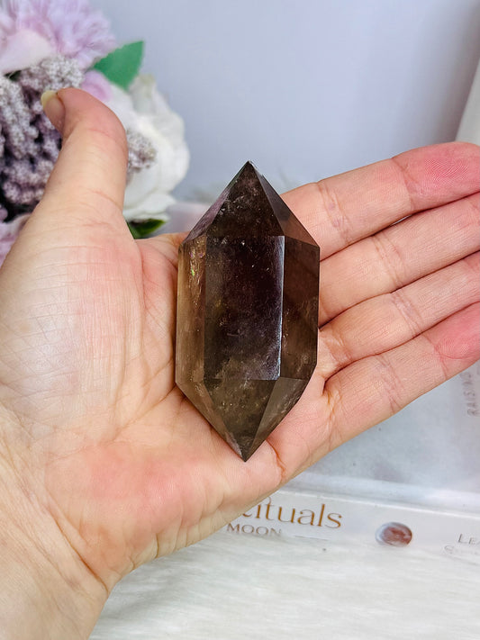 Smokey Quartz Double Terminated Point 8cm