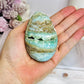 Blue Aragonite Druzy Egg On Stand 8cm 234g