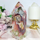 Large Mexican Lace Agate Chunky Tower 16cm