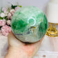 Large Green Fluorite Sphere on Stand 1.45KG