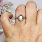 Adjustable Labradorite Ring in Gift Bag