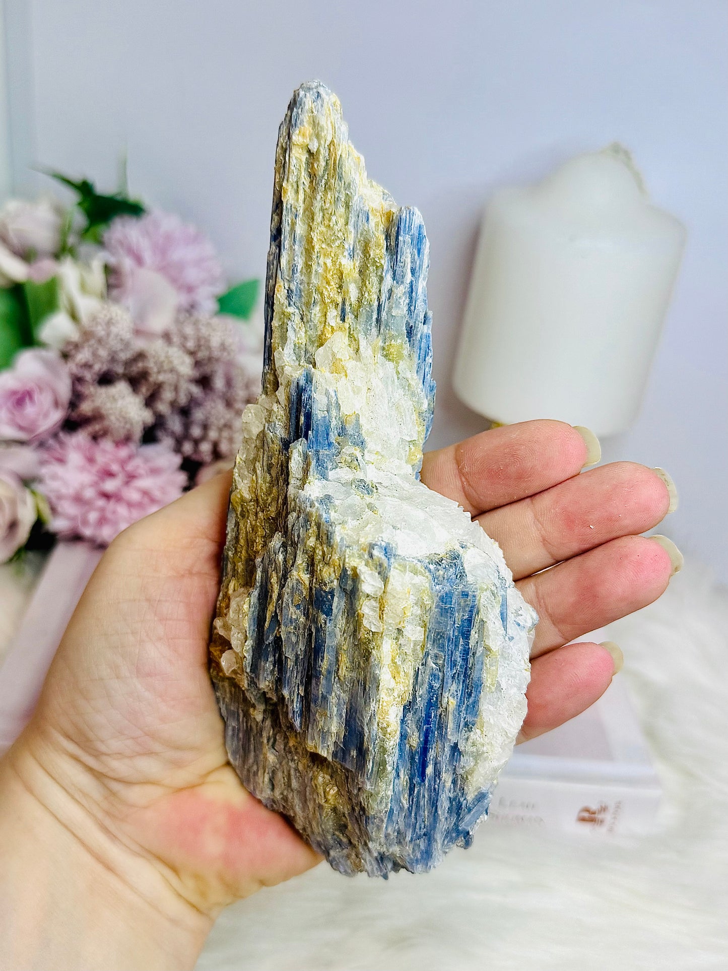 Natural Large Blue Kyanite Specimen 17cm 522g