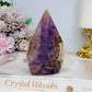 Crazy Lace Amethyst Freeform | Flame 10.5cm