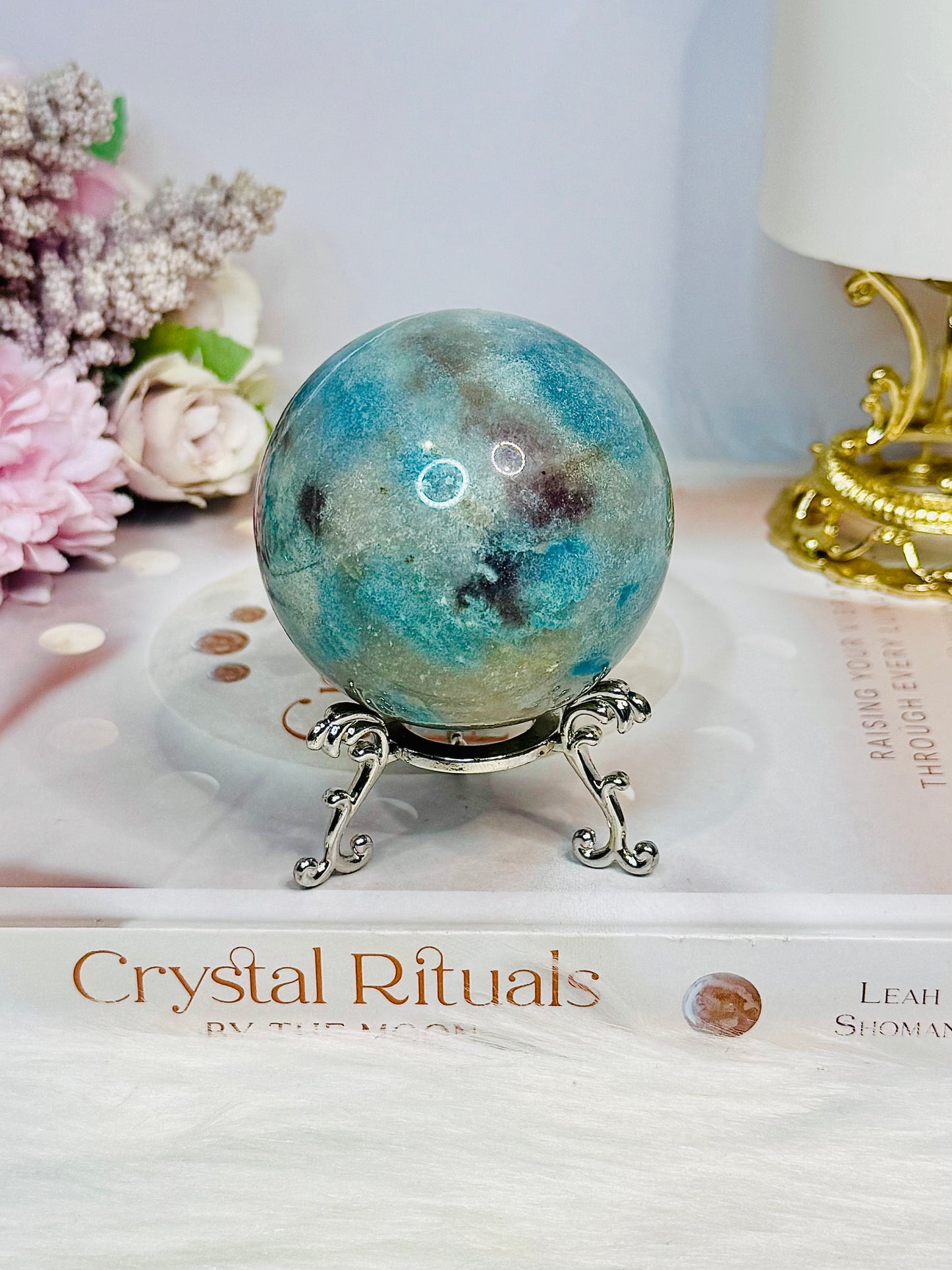 Trolleite Sphere on Stand 320g