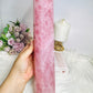 Huge Very Pink Natural Rose Quartz Tower | Generator 36cm 2.17KG