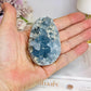 Blue Celestite Crystal Egg 7cm