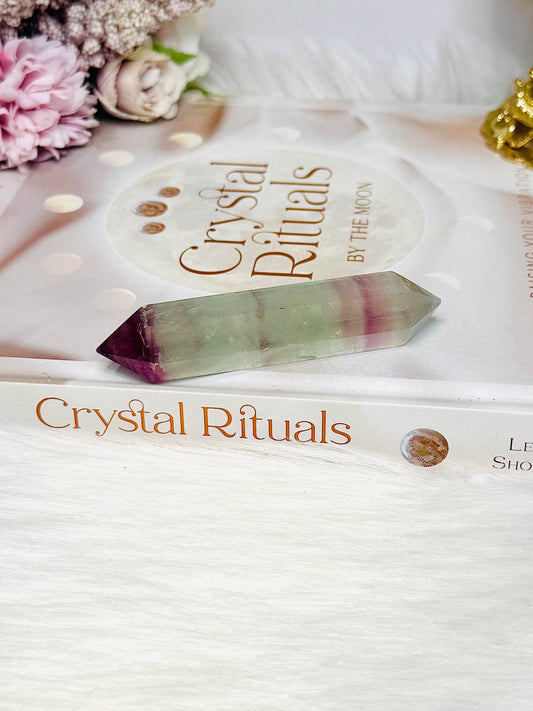 Fluorite Double Terminated Point 8.5cm