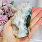Natural Apophyllite with Stilbite Freeform Specimen 12cm 327g