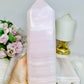 High Grade Large Pink Mangano Calcite (UV Reactive) Tower | Generator 19cm 1.2KG