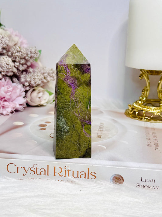 Natural Stitchtite | Atlantisite Tower 9.5cm