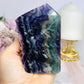 Rainbow Fluorite Polished Slab | Tower 273g