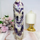 Large Dream | Chevron Amethyst Tower 22.5cm 951g