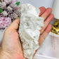 White Sandwich Calcite Specimen | Slab with Rainbows 12.5cm